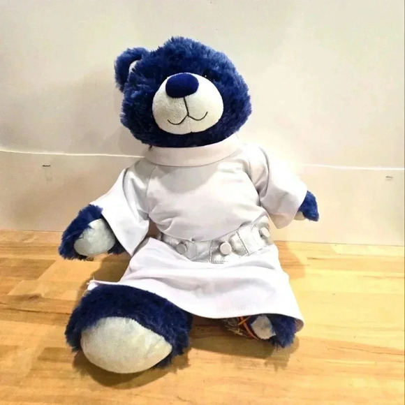 Build-A-Bear Blue Bear  Complete Outfit pull Over Star Wars Paw - Picture 1 of 9